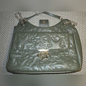 Betsey Johnson Olive Star Shoulder Bag